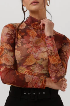 Braune Guess Ls Kamaria Top -Minus Verkaufsgeschäft 235625 3