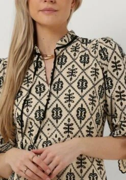 Creme Bruuns Bazaar Minikleid Lantana Abama Dress -Minus Verkaufsgeschäft 235743 3