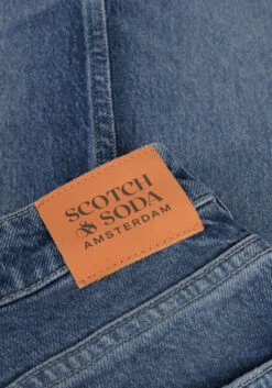 Blaue Scotch & Soda Straight Leg Jeans Seasonal Essentials The Sky Straight Jeans - Windcatcher -Minus Verkaufsgeschäft 235811 6