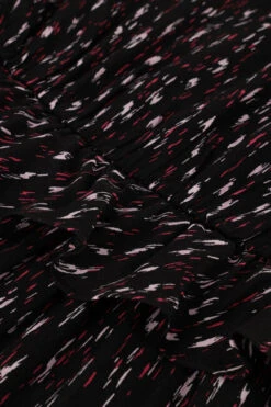 Schwarze Scotch & Soda Minikleid Wrapped Short Dress -Minus Verkaufsgeschäft 235819 6