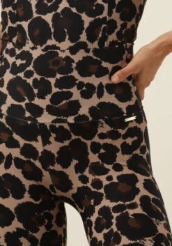 Braune Deblon Sports Legging Classic High Waist Leggings -Minus Verkaufsgeschäft 236141 3