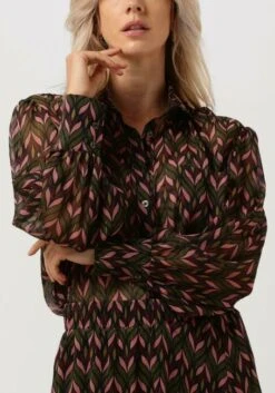 Mehrfarbige/bunte Access Bluse W2-7004-739 -Minus Verkaufsgeschäft 236651 3