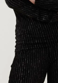 Schwarze Another Label Schlaghose Rivoli Velvet Pants -Minus Verkaufsgeschäft 236936 3