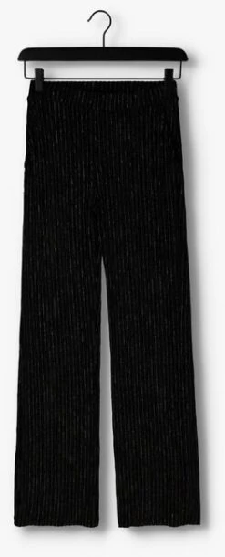 Schwarze Another Label Schlaghose Rivoli Velvet Pants -Minus Verkaufsgeschäft 236936 5