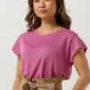 Rosane Minus T-shirt Carlina Knit Tee -Minus Verkaufsgeschäft 237106 1