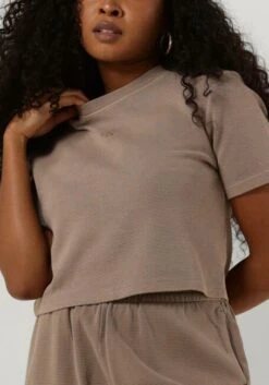 Hellgrau Calvin Klein T-shirt Waffle Tee -Minus Verkaufsgeschäft 237312 3