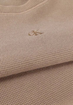 Hellgrau Calvin Klein T-shirt Waffle Tee -Minus Verkaufsgeschäft 237312 6