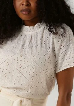 Nicht-gerade Weiss Circle Of Trust Top Elysa Top -Minus Verkaufsgeschäft 237468 3