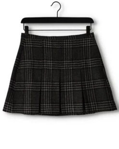 Graue Vanilia Minirock Check Wool Mini -Minus Verkaufsgeschäft 238046 5