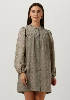 Schwarze Second Female Minikleid Flos Dress