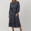 Dunkelblau Fabienne Chapot Maxikleid Noa Dress 126 -Minus Verkaufsgeschäft 239004 1