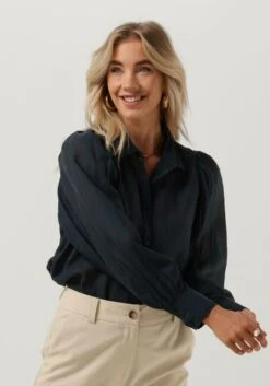Dunkelblau Modström Bluse Oskar Md Shirt