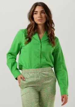 Grüne Modström Bluse Cydney Shirt