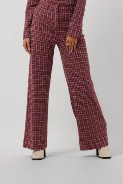 Rote Vanilia Hose Tartan Tweed Tube