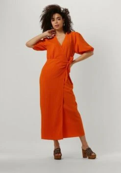 Orangene Another Label Maxikleid Camille Bubble Dress