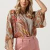 Mehrfarbige/bunte Summum Bluse Blouse Bohemian Print