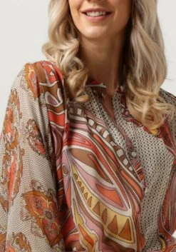 Mehrfarbige/bunte Summum Bluse Blouse Bohemian Print -Minus Verkaufsgeschäft 240462 3