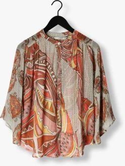 Mehrfarbige/bunte Summum Bluse Blouse Bohemian Print -Minus Verkaufsgeschäft 240462 5