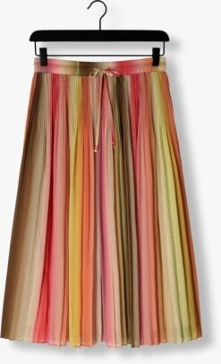Mehrfarbige/bunte Scotch & Soda Plisseeröcke Pleated Chiffon Midi Skirt -Minus Verkaufsgeschäft 241055 5