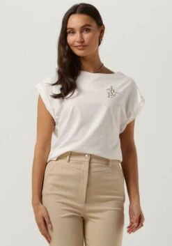 Weiße Josh V T-shirt Fresia