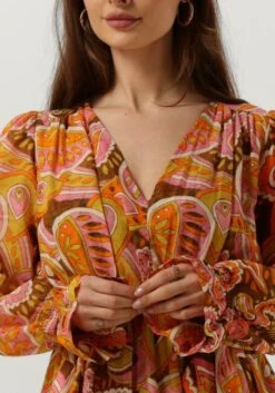 Orangene Devotion Maxikleid Martselo -Minus Verkaufsgeschäft 242432 3