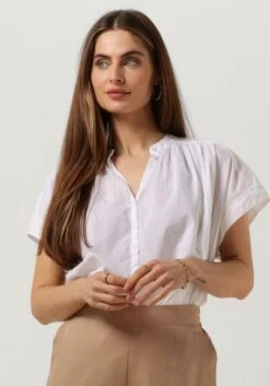 Weiße Knit-ted Top Koosje