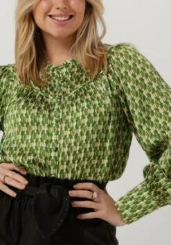 Grüne Notre-v Bluse Nv-beau Blouse Print -Minus Verkaufsgeschäft 243359 3