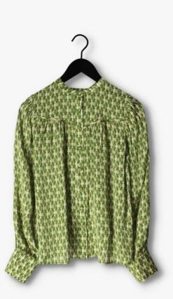 Grüne Notre-v Bluse Nv-beau Blouse Print -Minus Verkaufsgeschäft 243359 5