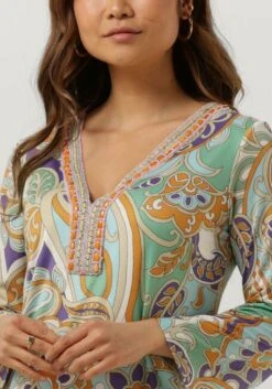 Mehrfarbige/bunte Ana Alcazar Minikleid 049685-3364 -Minus Verkaufsgeschäft 243771 3