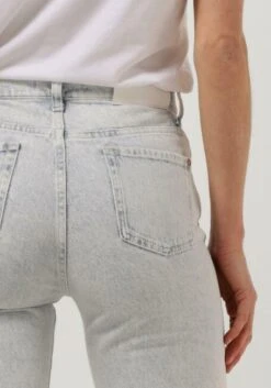 Blaue 7 For All Mankind Straight Leg Jeans Logan Stovepipe Ice Pop -Minus Verkaufsgeschäft 245251 3