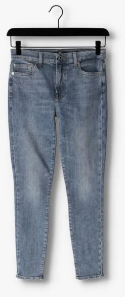 Blaue 7 For All Mankind Skinny Jeans Hw Skinny Slim Illusion Brightness -Minus Verkaufsgeschäft 245258 5
