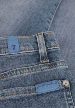Blaue 7 For All Mankind Skinny Jeans Hw Skinny Slim Illusion Brightness -Minus Verkaufsgeschäft 245258 6