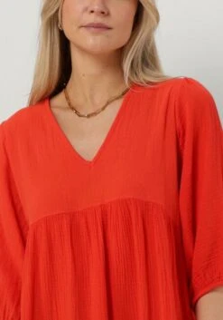 Rote By-bar Midikleid Katy Doppia Dress -Minus Verkaufsgeschäft 245294 3