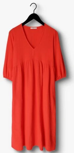 Rote By-bar Midikleid Katy Doppia Dress -Minus Verkaufsgeschäft 245294 5