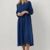 Blaue By-bar Maxikleid Loulou Dress -Minus Verkaufsgeschäft 245309 1