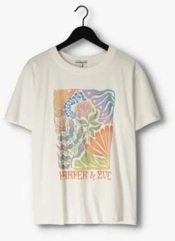 Nicht-gerade Weiss Harper & Yve T-shirt Arty-ss -Minus Verkaufsgeschäft 246295 5