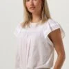 Weiße Msch Copenhagen Bluse Mschmossie Ss Top -Minus Verkaufsgeschäft 246958 1