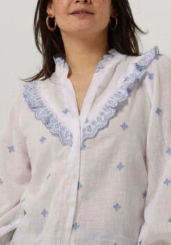 Weiße Neo Noir Bluse Degas Blouse -Minus Verkaufsgeschäft 247455 3