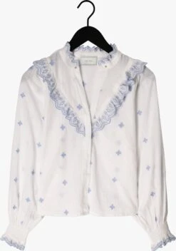 Weiße Neo Noir Bluse Degas Blouse -Minus Verkaufsgeschäft 247455 5