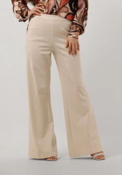 Weiße Summum Weite Hose Trousers Boot Cut Punto Milano (4s2197)