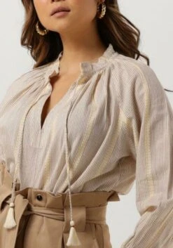 Ecru Vanessa Bruno Bluse Anita -Minus Verkaufsgeschäft 248468 3