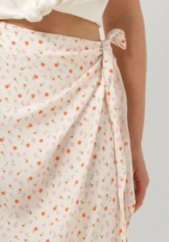 Creme Envii Midirock Enmallorca Skirt Aop 7014 -Minus Verkaufsgeschäft 249007 3