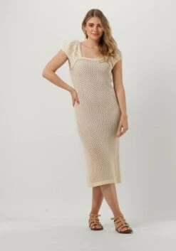 Sand Object Midikleid Objedita S/s Knit Dress A Vip 23