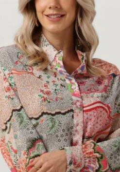 Mehrfarbige/bunte Alix The Label Bluse Ladies Woven Fancy Mix Blouse -Minus Verkaufsgeschäft 249180 3
