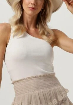 Weiße Neo Noir Top Clementine Knitted Top -Minus Verkaufsgeschäft 251946 3