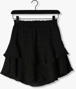 Schwarze Refined Department Minirock Viv Woven Ruffle Skirt -Minus Verkaufsgeschäft 252066 5