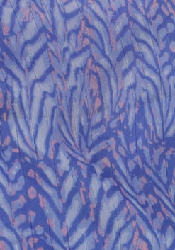 Blaue Neo Noir Midikleid Nobis Swirl Mix Dress -Minus Verkaufsgeschäft 252173 6