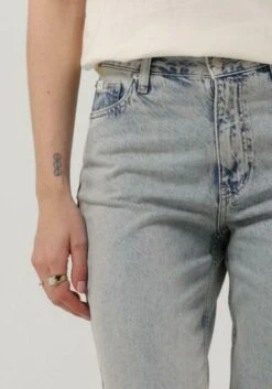 Hellblau Calvin Klein Mom Jeans Mom Jean -Minus Verkaufsgeschäft 253430 3