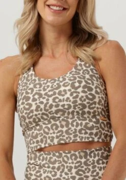 Beige Deblon Sports Top Sarah Cross Top -Minus Verkaufsgeschäft 253660 3
