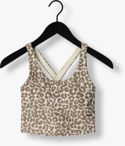 Beige Deblon Sports Top Sarah Cross Top -Minus Verkaufsgeschäft 253660 5